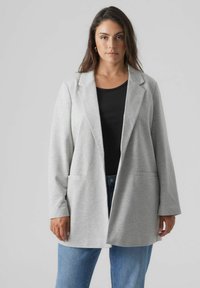 Vero Moda Curve Blazer - light grey melange