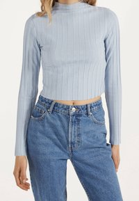 Bershka Pullover - light blue