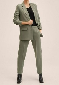 Mango Manteau court - light green