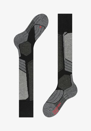 FALKE SK1 COMFORT - Kniekousen - black mix
