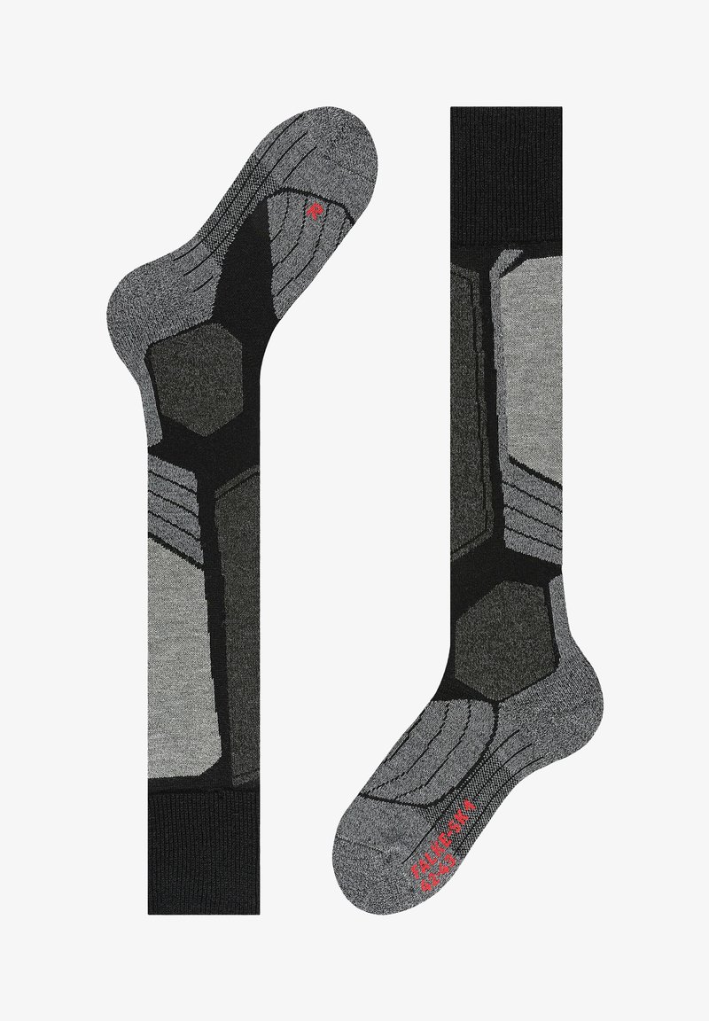 FALKE SK1 COMFORT - Kniestrümpfe - black mix