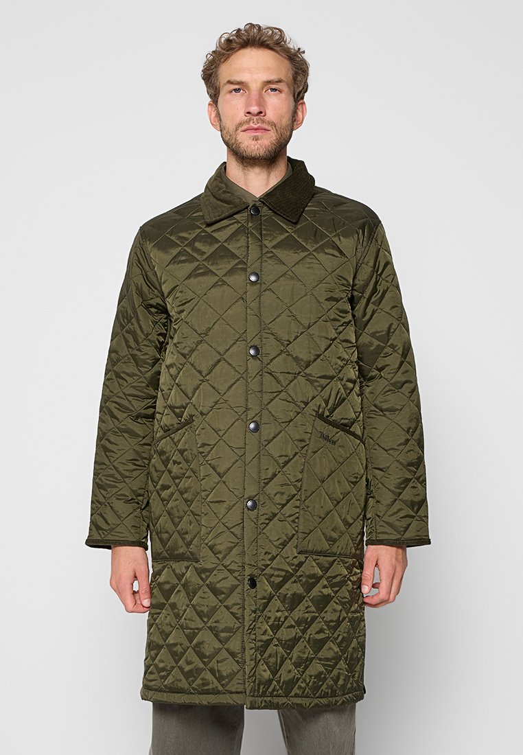 Barbour Halflange jas olijfgroen Barbour Halflange jas olijfgroen