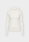 SOFT LUX SHEER HOODED LONG SLEEVE - Hættetrøje - off white