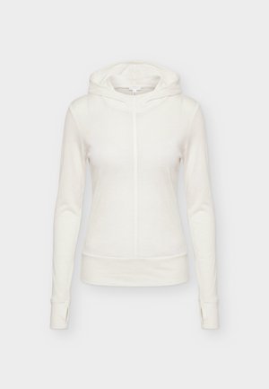 adidas Sportswear, SOFT LUX SHEER HOODED LONG SLEEVE - T-shirt à manches longues - off white