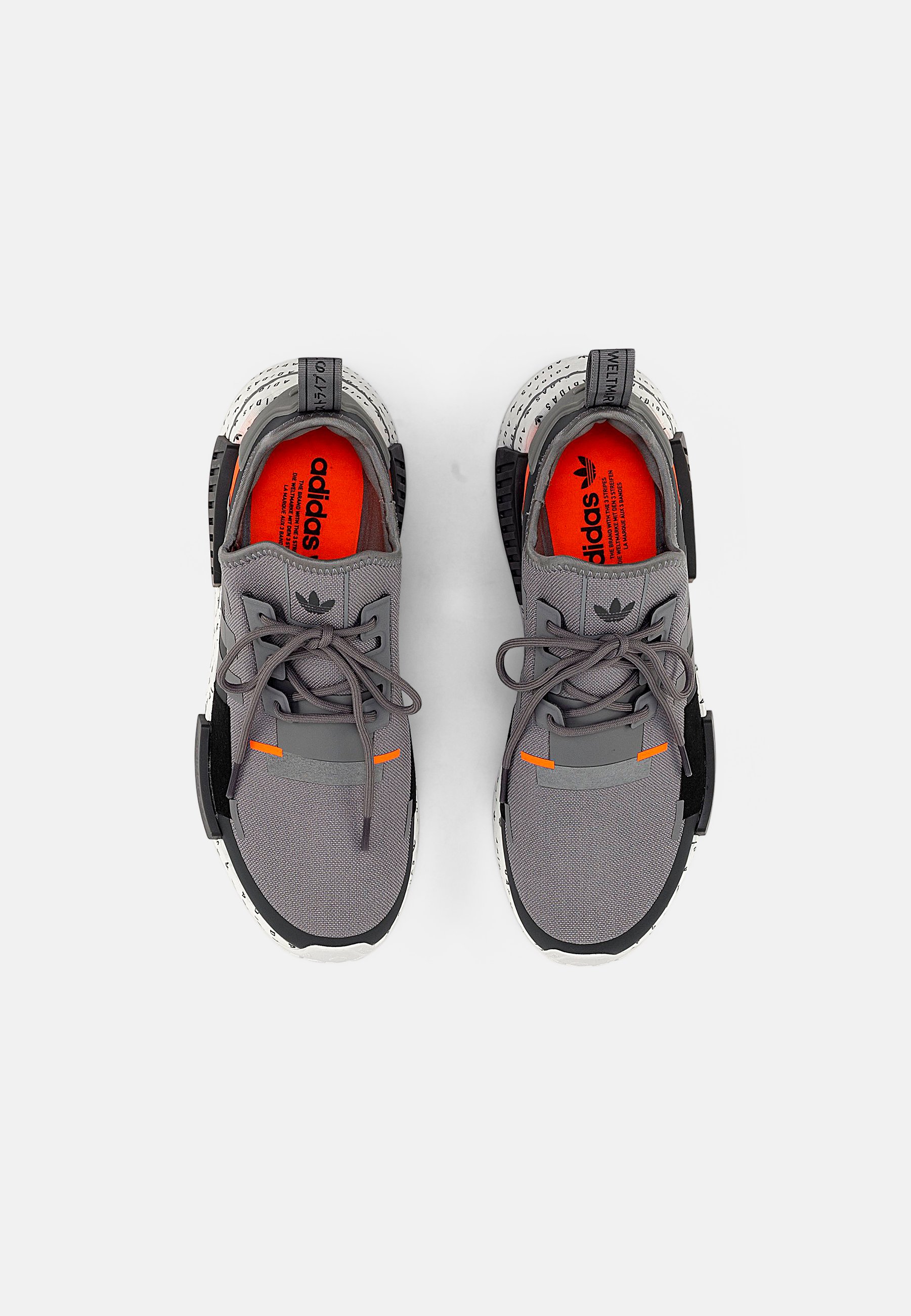 adidas nmd r1 grey and orange