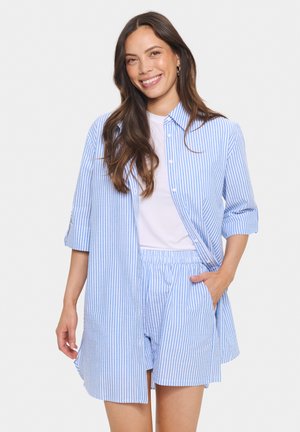 HADDASZ - Hemdbluse - chambray blue white stripe