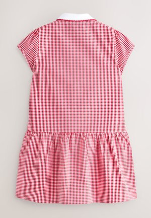 Next, RICH SCHOOL GINGHAM ZIP - Robe de jour - red
