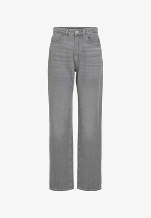 VILA, VIKELLY JAF HW STRAIGHT JEANS-NOOS - Jeans Straight Leg - medium grey denim