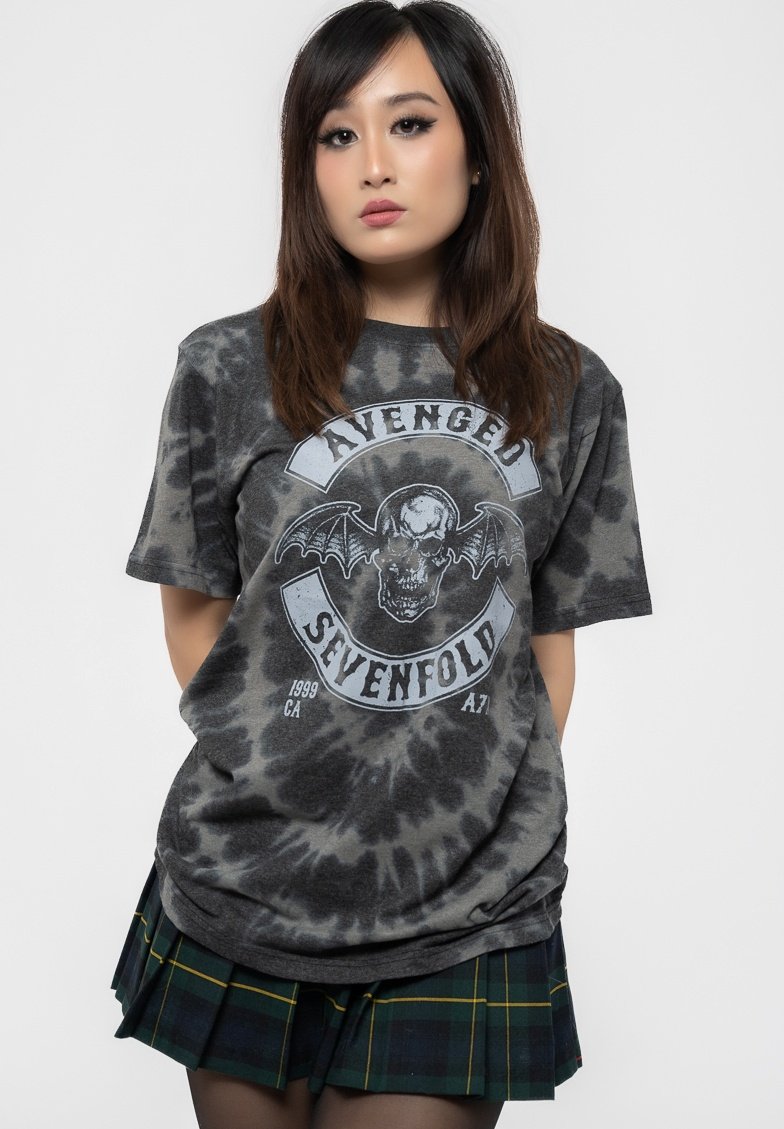 Paradiso Clothing AVENGED SEVENFOLD - Print T-shirt - charcoal