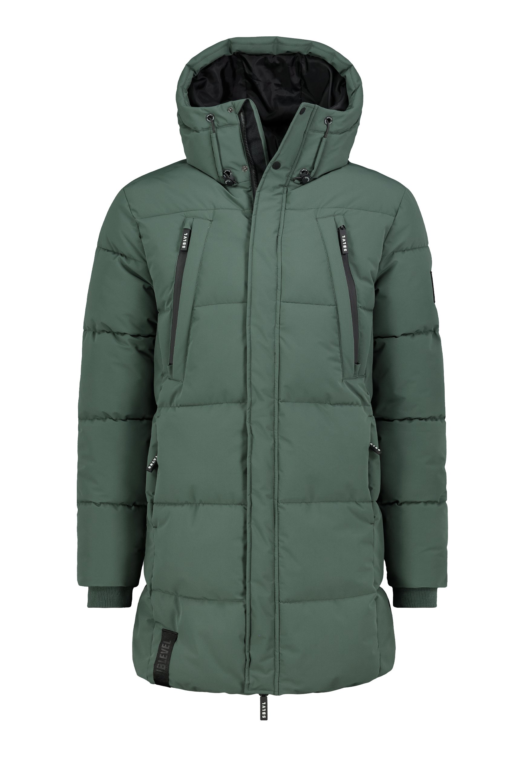 Sublevel STYLISCHE MIT ABNEHMBARER KAPUZE Winter coat grün