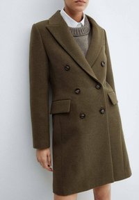 Mango Korte frakker - khaki
