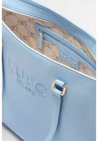 LIU JO SHOPPING WITH LOGO - Shopping bag - light blue