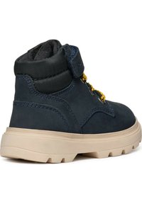 Geox KIDDARTAH  - Stivaletti stringati - navy black