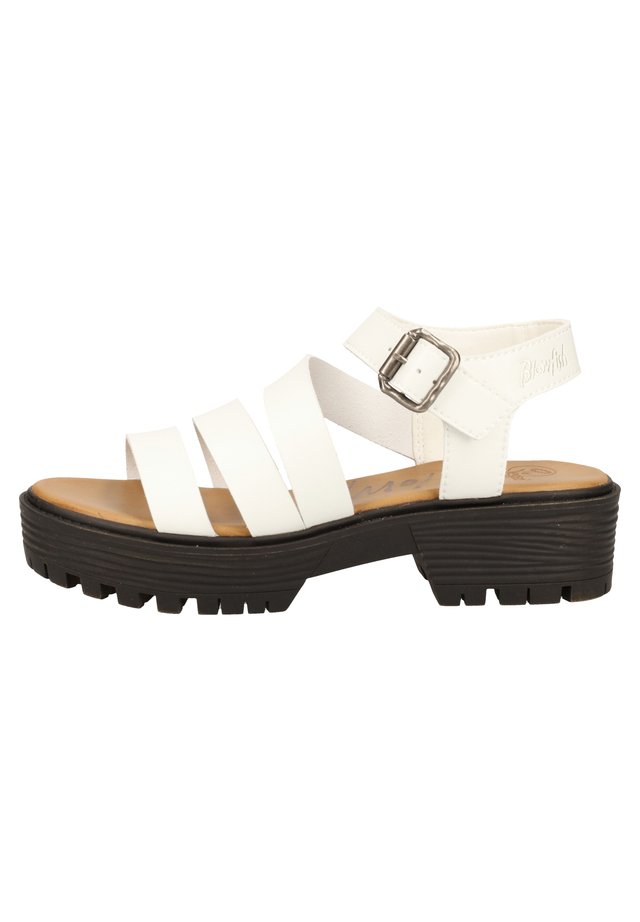 BLOWFISH SANDALEN - Sandalias con plataforma - white