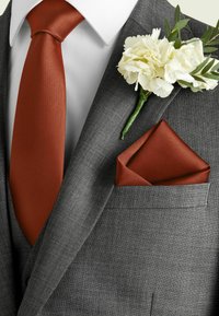 Next SET REGULAR FIT - Mouchoir de poche - rust orange