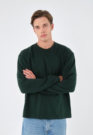 Topper langermet - dark green