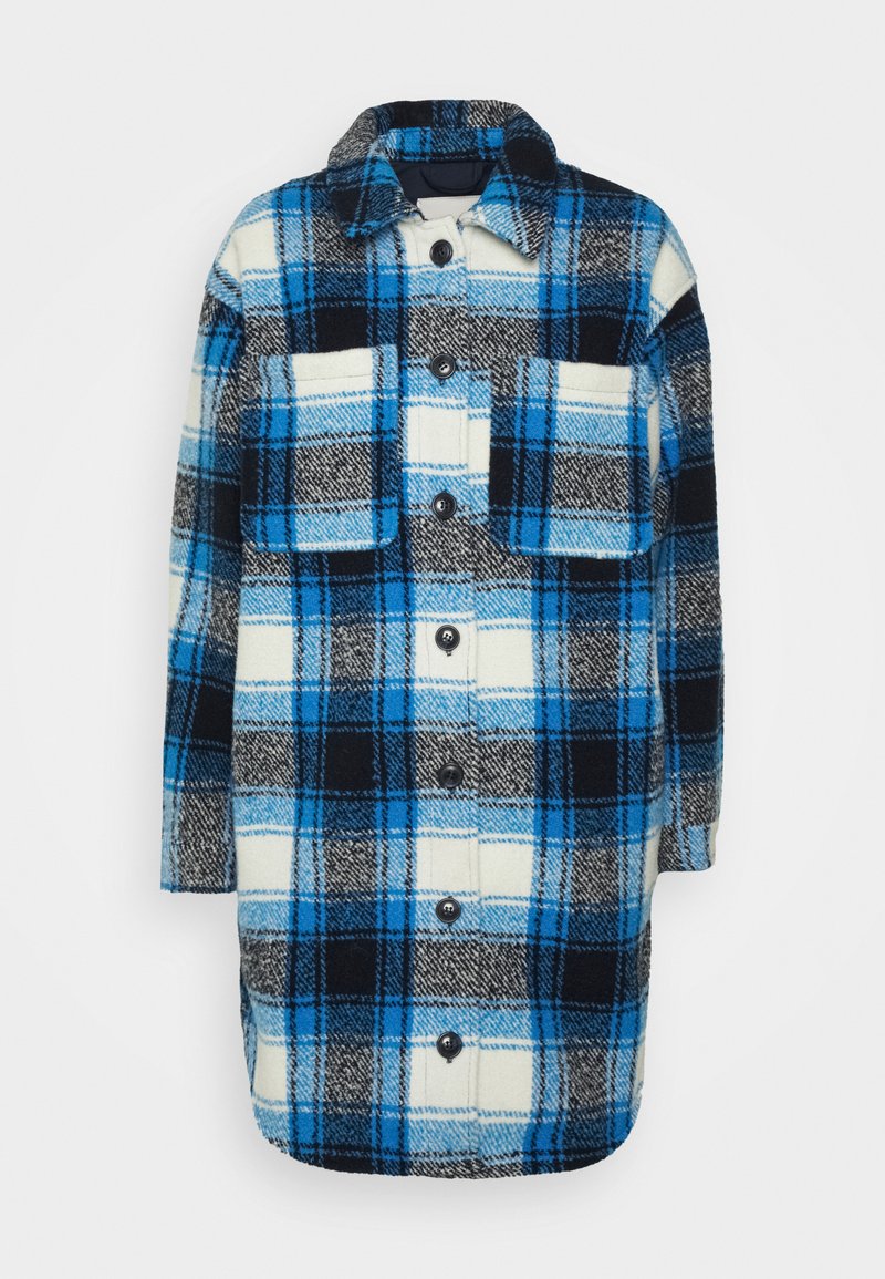 ICHI PETITE Winterjas blauw