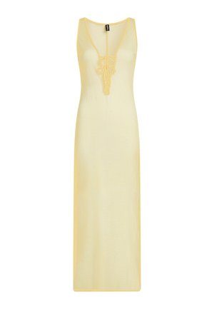 KARL LAGERFELD, SIGNATURE CROCHET SHEER - Accessoire de plage - sunshine yellow