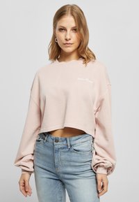 Urban Classics CROPPED SMALL  - Felpa - pink