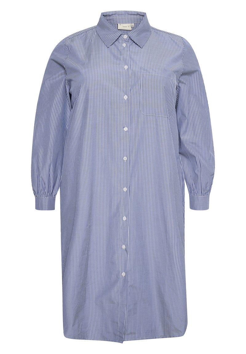 Kaffe Curve Blousejurk blauw Kaffe Curve Blousejurk blauw