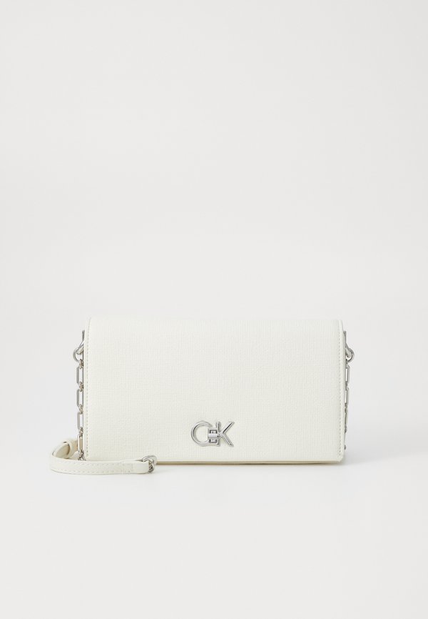 MINI CHAIN BAG - Cross body bag - chalk