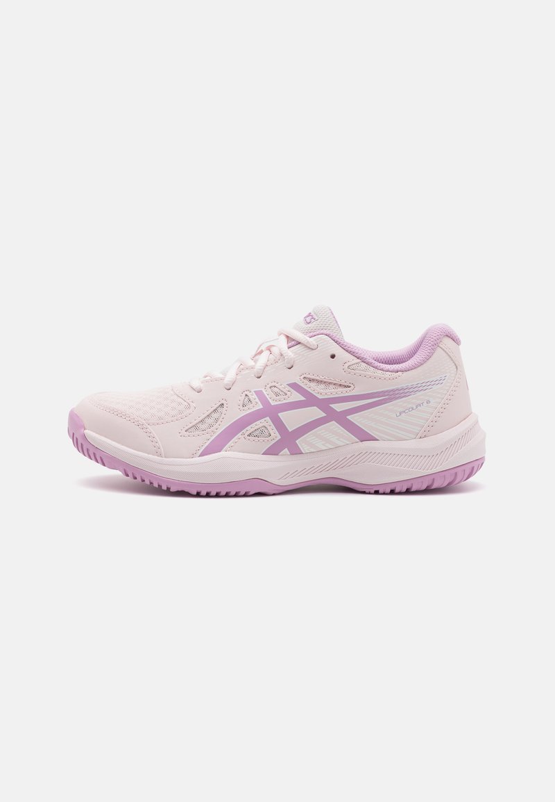 ASICS UPCOURT 6 UNISEX - Kézilabdacipő - pale pink/light ube