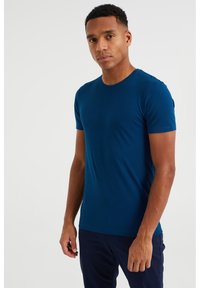 WE Fashion FUNDAMENTALS - T-shirt basic - blue