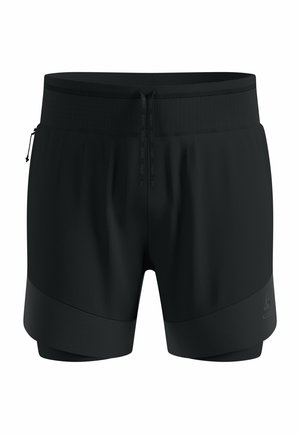 ODLO, X-ALP TRAIL 6 INCH - 2-in-1 shorts - black