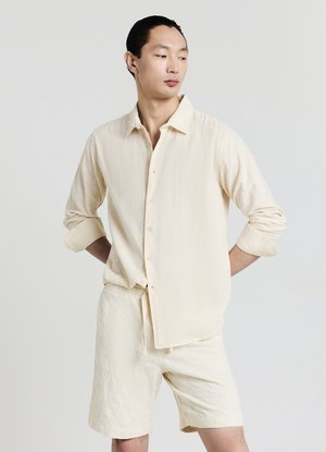 Calliope ETNICA - Camicia - beige chiaro melange