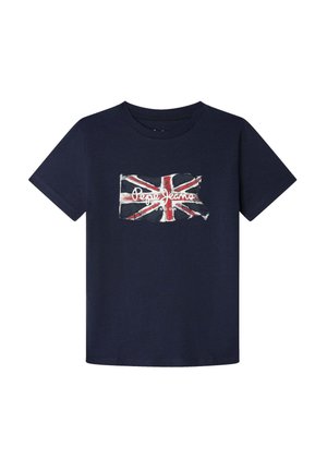 Camiseta estampada - navy