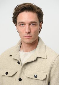 PROFUOMO OVERSHIRT - Giacca leggera - light sand