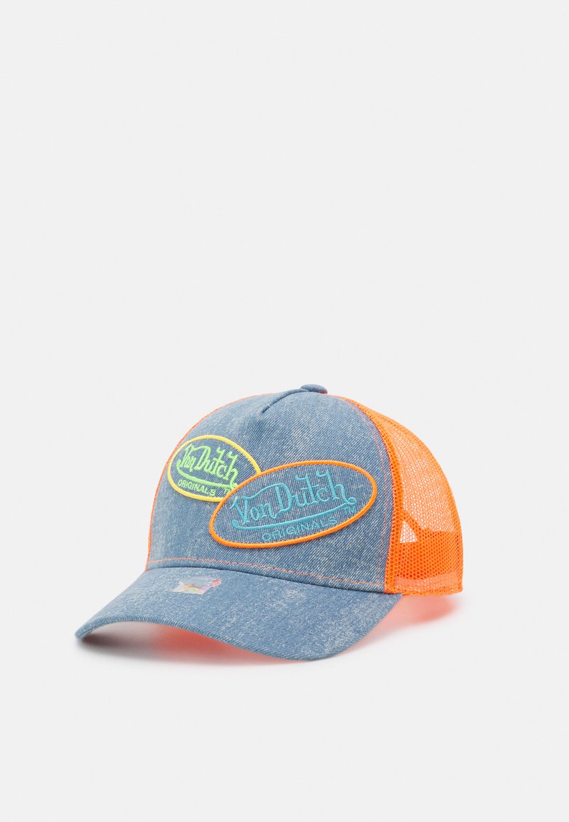 Von Dutch TRUCKER RUSSEL UNSIEX - Boné - blue/orange