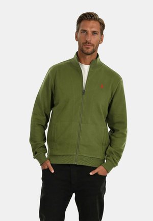 Sweatjacke - olive