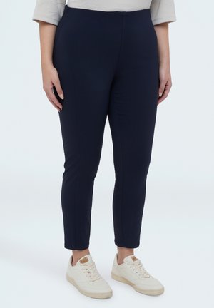 ELASTICO IN VITA - Jeggings - blu