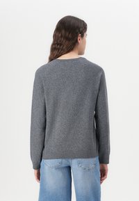 Pieces PCBREE O NECK - Džemperis - dark grey melange