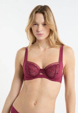 ARMATURE ECLAT  - Reggiseno a balconcino - bordeaux grenat