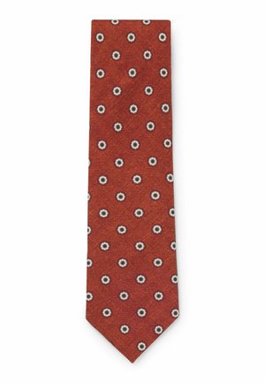 Tie - dark orange nine