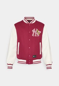 MLB NEW YORK YANKEES FLORAL VARSITY JACKET - Article de supporter d'équipe de club - berry