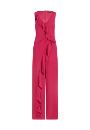 Vera Mont, VERA MONT MIT VOLANT JUMPSUIT - Jumpsuit - dark raspberry