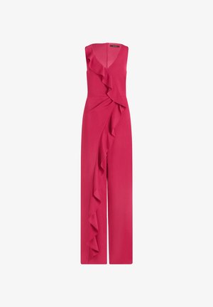 Vera Mont, VERA MONT MIT VOLANT JUMPSUIT - Jumpsuit - dark raspberry