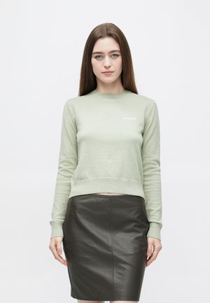 LANCE - Strikkegenser - desert sage