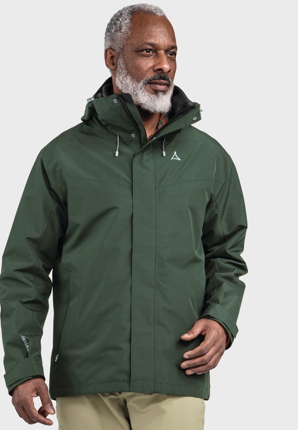 DOPPEL 3IN1 STYLE OKERE - Outdoorjacke - grün