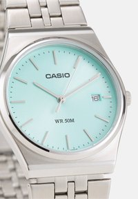 Casio WATCH UNISEX - Reloj - silver-coloured/aqua blue