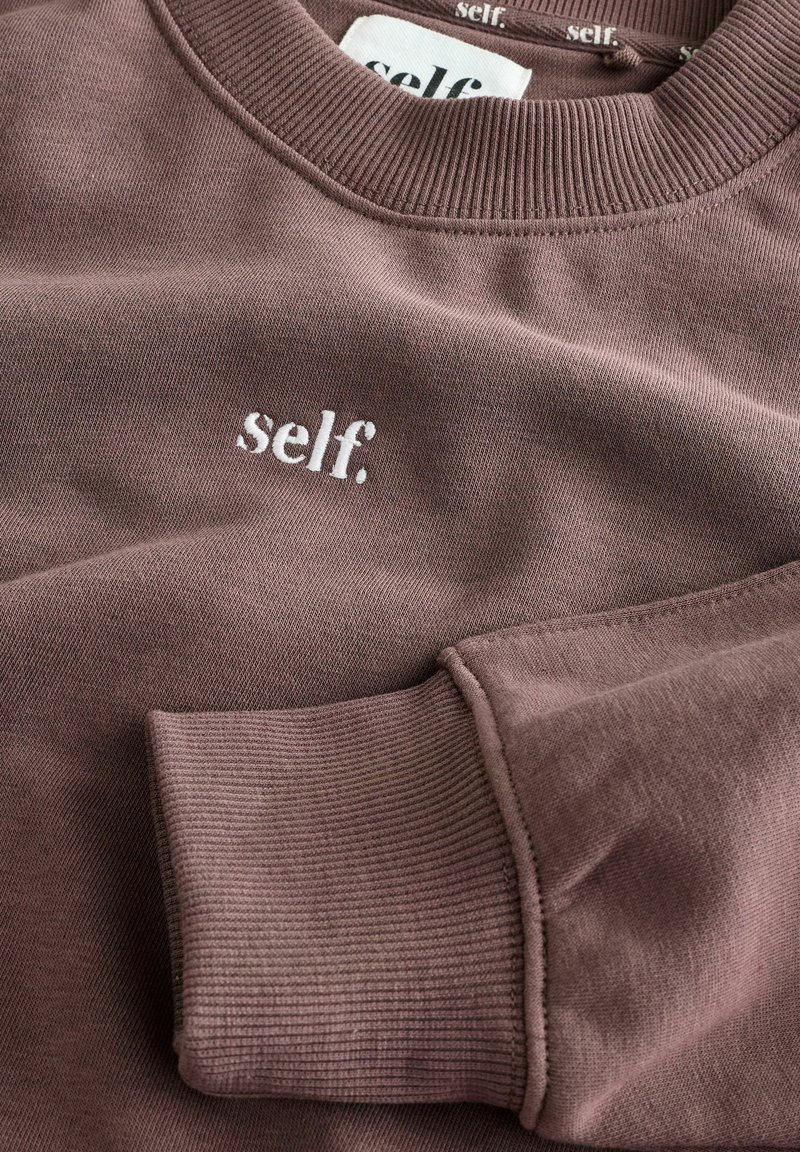 Next Felpa brown/marrone