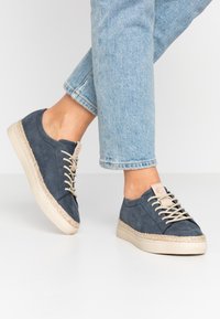 Tamaris WOMS LACE-UP - Espadrille - navy
