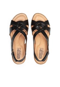 Pikolinos ARENALES  - Sandalias de cuña - black