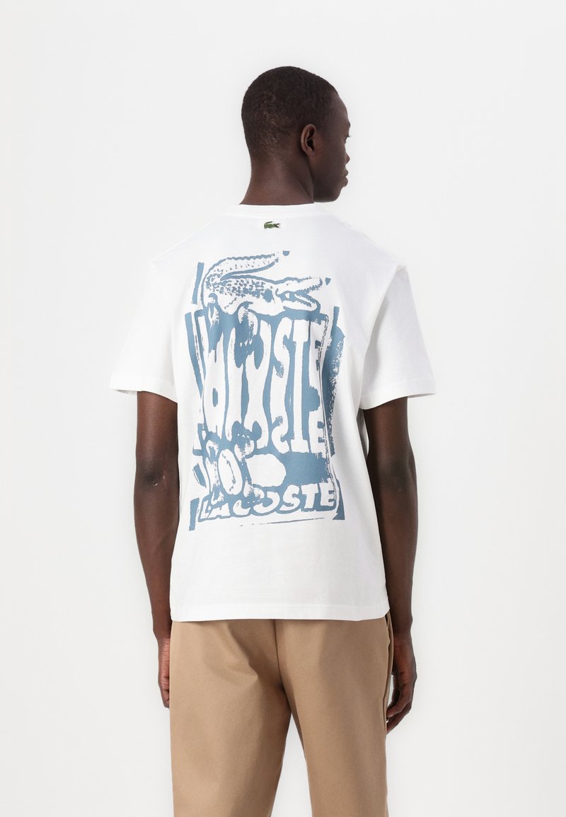 Lacoste - T-shirt imprimé - flour/limestone, Agrandir
