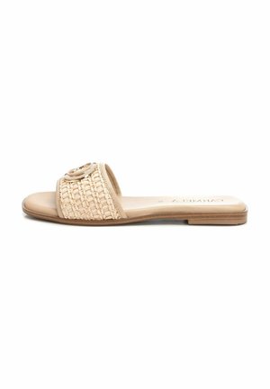 Sandalias planas - beige