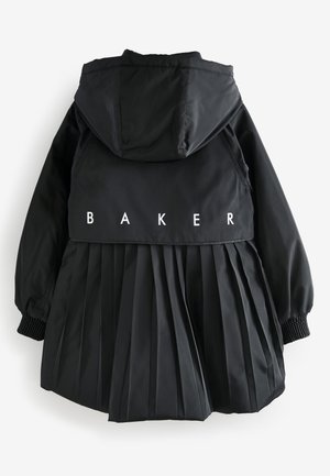 Baker by Ted Baker REGULAR FIT - SHOWER RESISTANT PLEATED RAINCOAT  - Regnjakke / vandafvisende jakker - black
