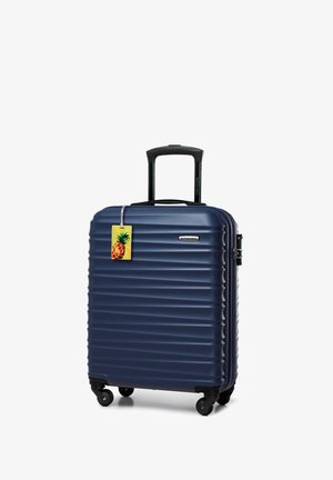 WITTCHEN SMALL SUITCASE WITH LUGGAGE TAG FROM ABS - Trolley - dark blue